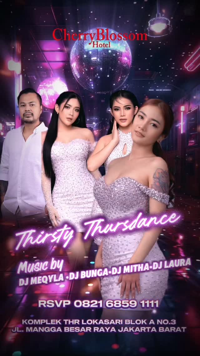 CHERRY BLOSSOM JAKARTA - THIRSTY THURSDANCE