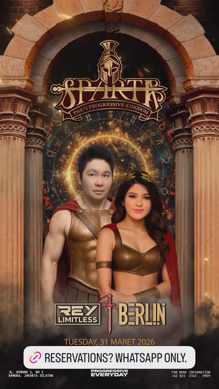 SPARTA LIVE BAR JAKARTA - REY LIMITLESS & BERLIN