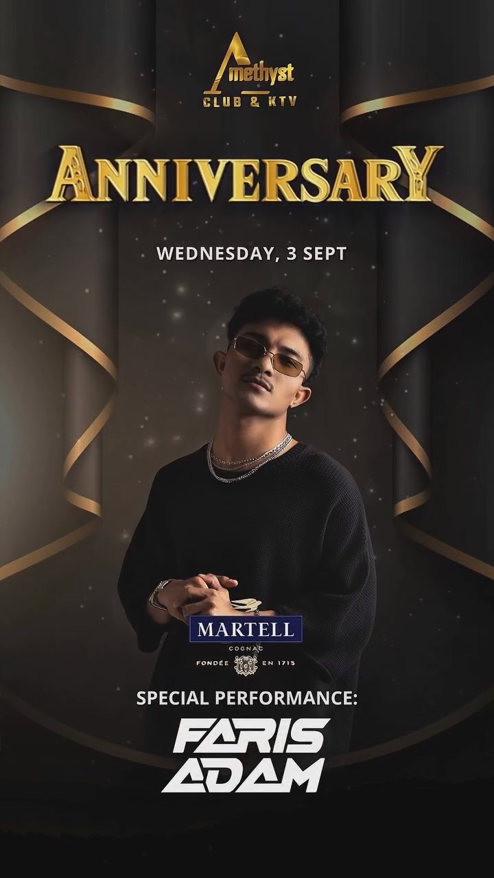 AMETHYST CLUB JAKARTA - ANNIVERSARY (FARIS ADAM)