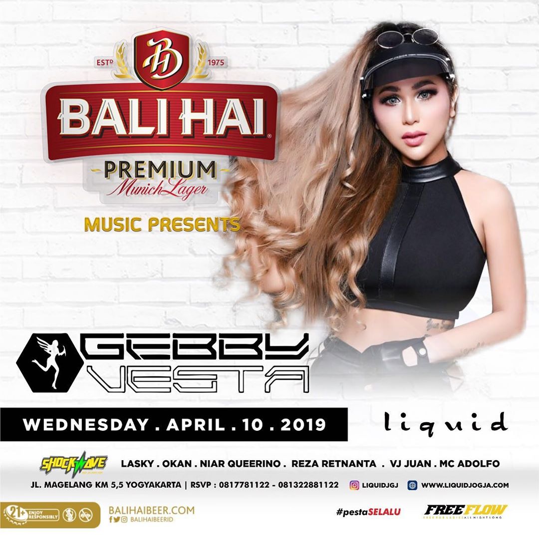 Profil DJ Gebby Vesta, DJ Sexy yang selalu Menantang Kontroversi Profil DJ Gebby Vesta, DJ Sexy yang selalu Menantang Kontroversi