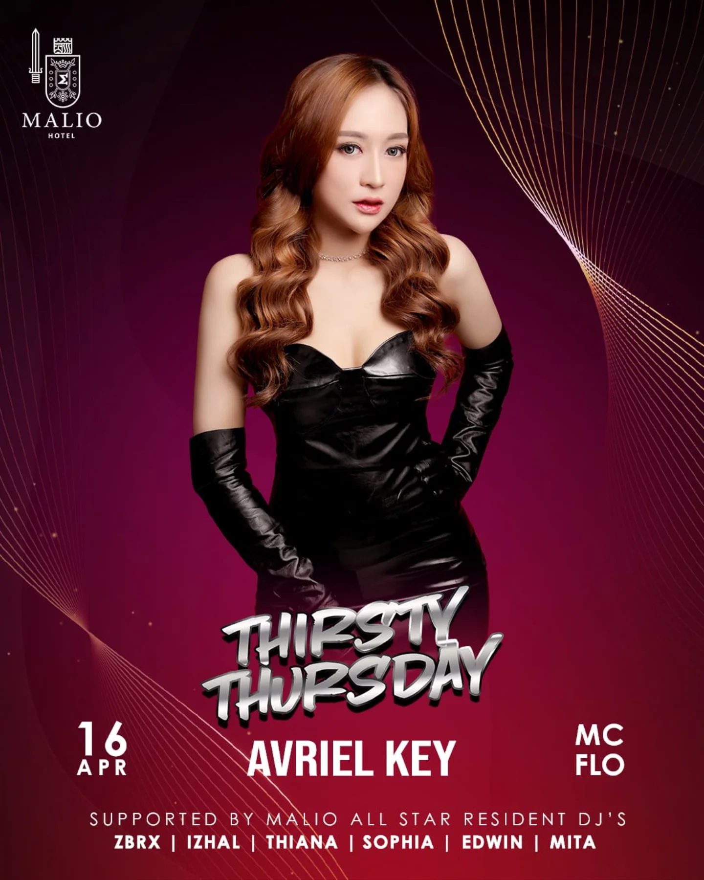 MALIO HOTEL JAKARTA - THIRSTY THURSDAY (AVRIEL KEY)