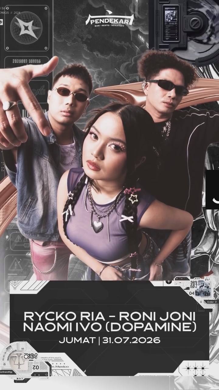PENDEKAR BAR & RESTO GADING SERPONG - RYCKO RIA X RONI JONI X NAOMI IVO