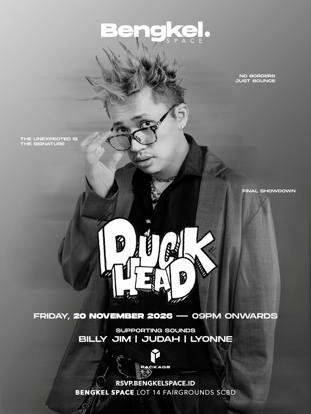 BENGKEL SCBD JAKARTA - DUCK HEAD