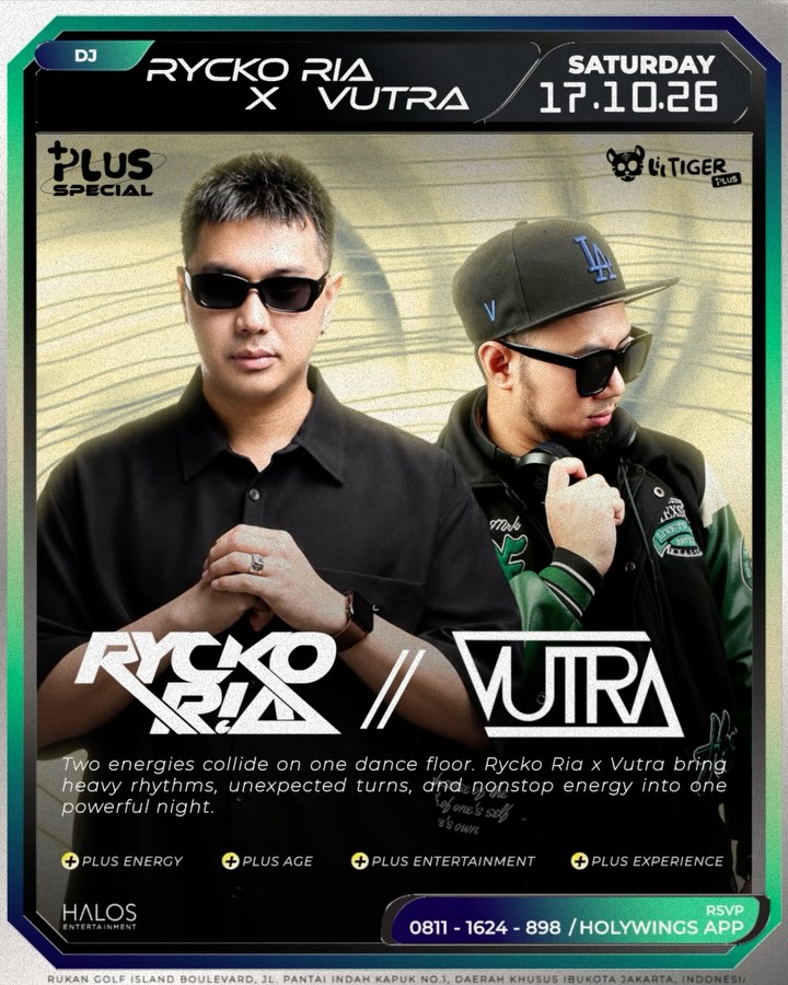 LIL TIGER PLUS PANTAI INDAH KAPUK - RYCKO RIA X VUTRA