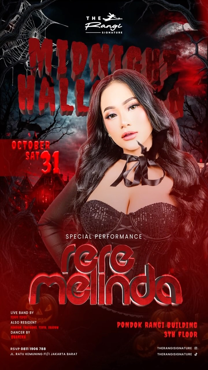 THE RANGI SIGNATURE JAKARTA - MIDNIGHT HALLOWEEN (RERE MELINDA)