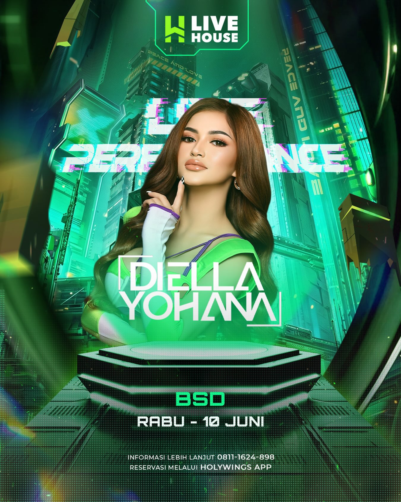 LIVEHOUSE QBIG BSD - DIELLA YOHANA