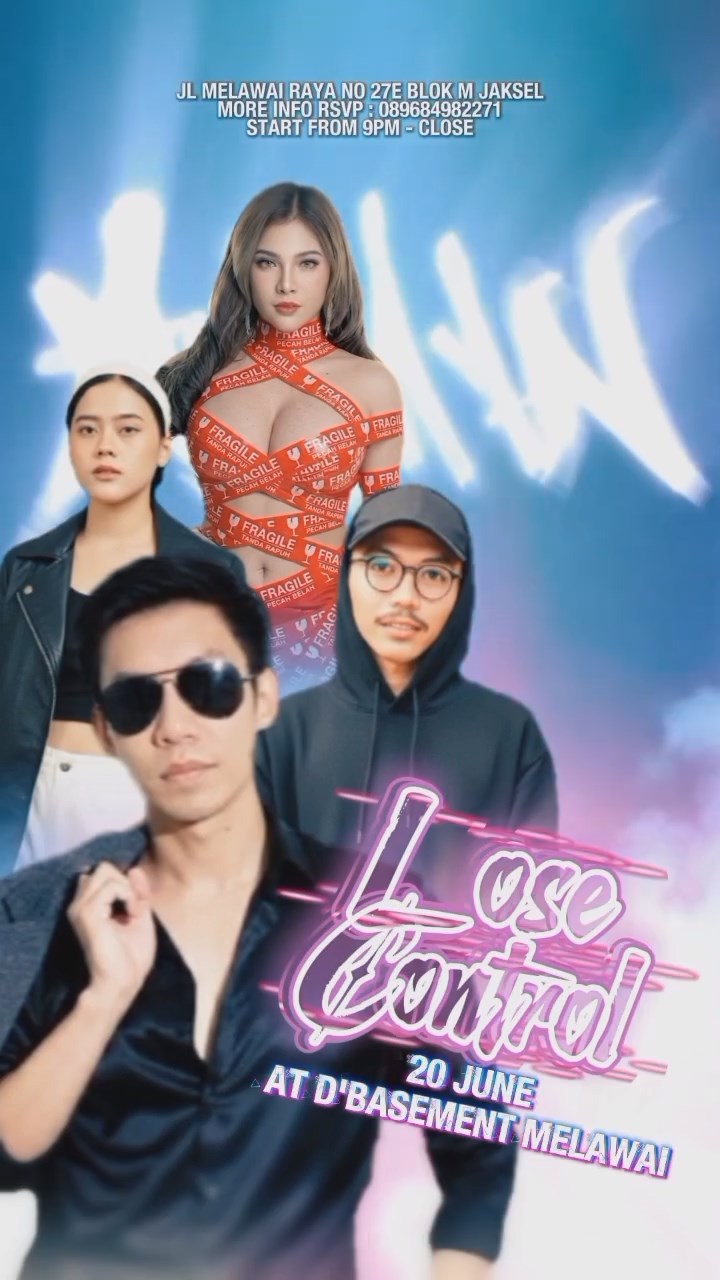 D'BASEMENT BAR AND LOUNGE JAKARTA - LOSE CONTROL (VIKA CLARA)