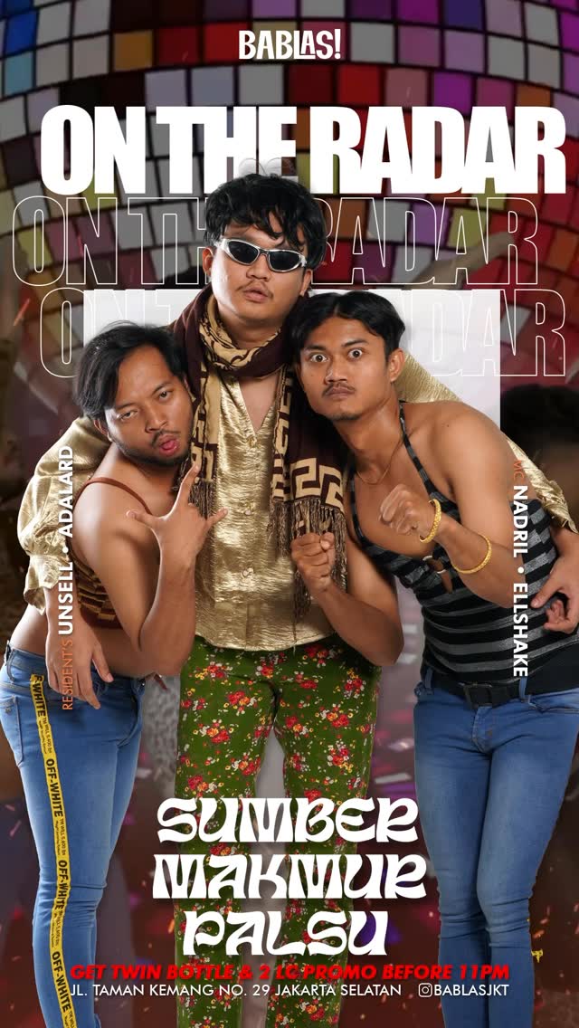 BABLAS KEMANG JAKARTA - ON THE RADAR (SUMBER MAKMUR PALSU)