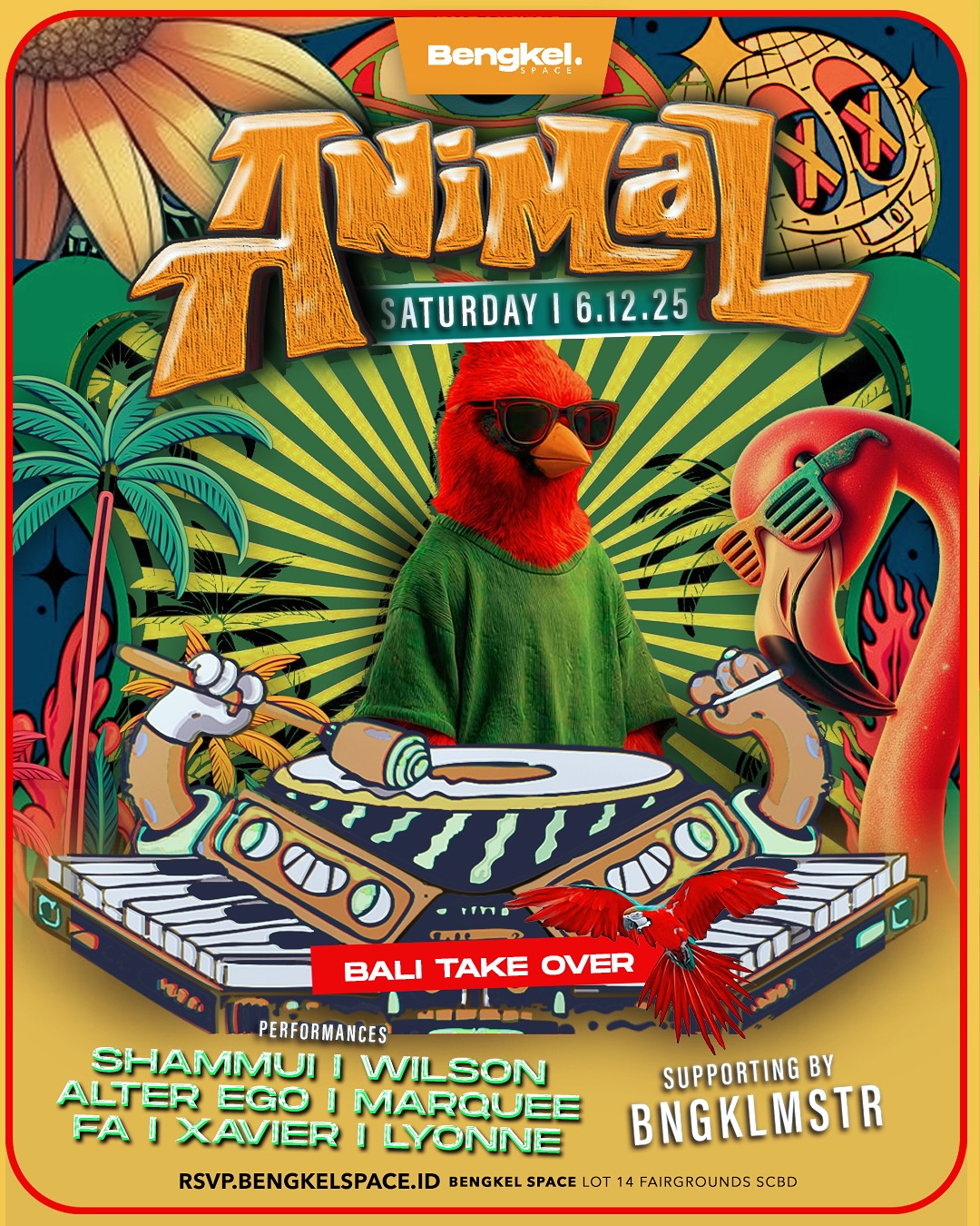 BENGKEL SCBD JAKARTA - ANIMAL DAY 2