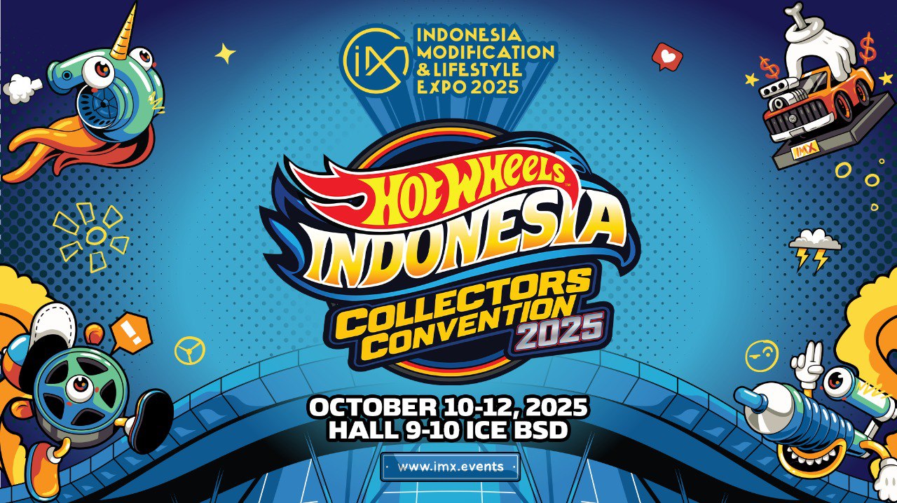 Hot Wheels Resmi Hadir di IMX 2025, Perkenalkan Convention Car Khusus Kolektor Indonesia