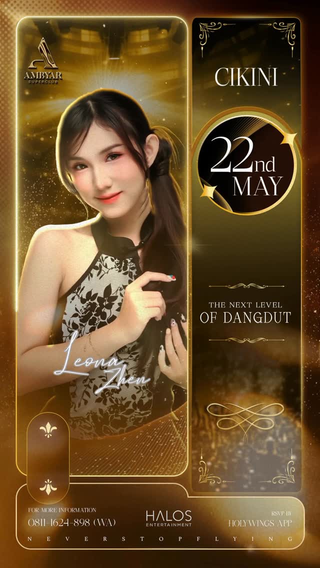 AMBYAR SUPERCLUB CIKINI - LEONA ZHEN