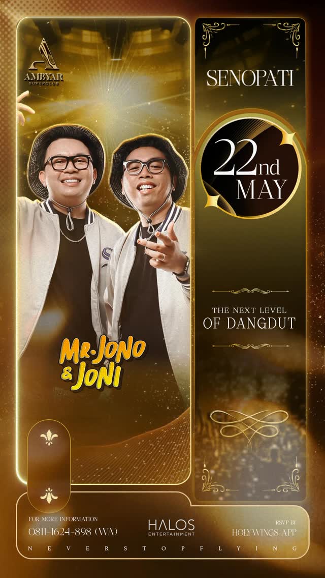 AMBYAR SUPERCLUB SENOPATI - MR. JONO JONI
