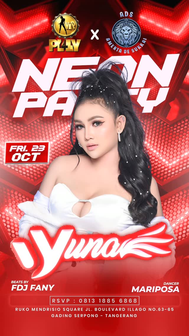 VIP PLAY GADING SERPONG - NEON PARTY (YUNA)