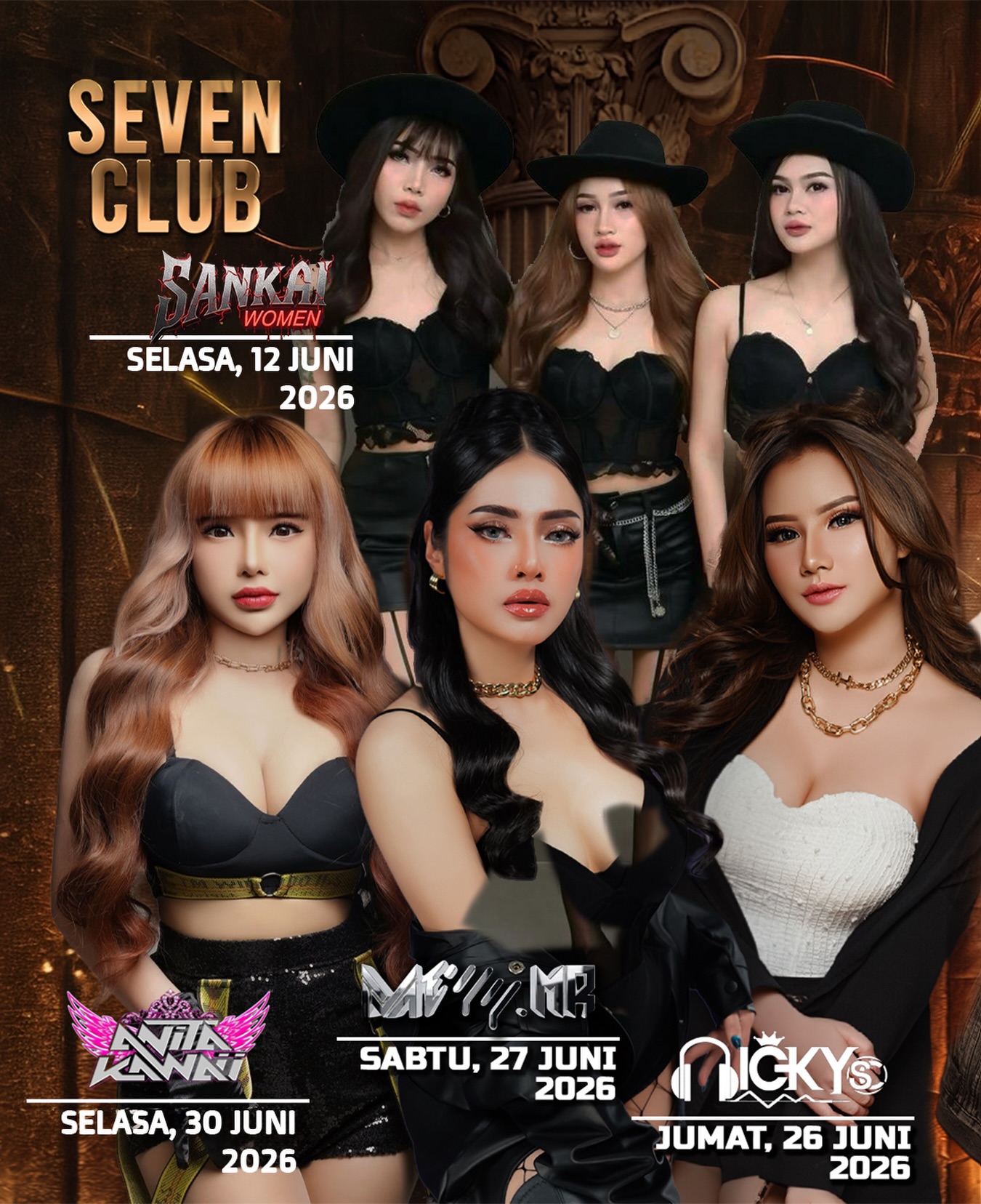 SEVEN CLUB JAKARTA - NICKY SC