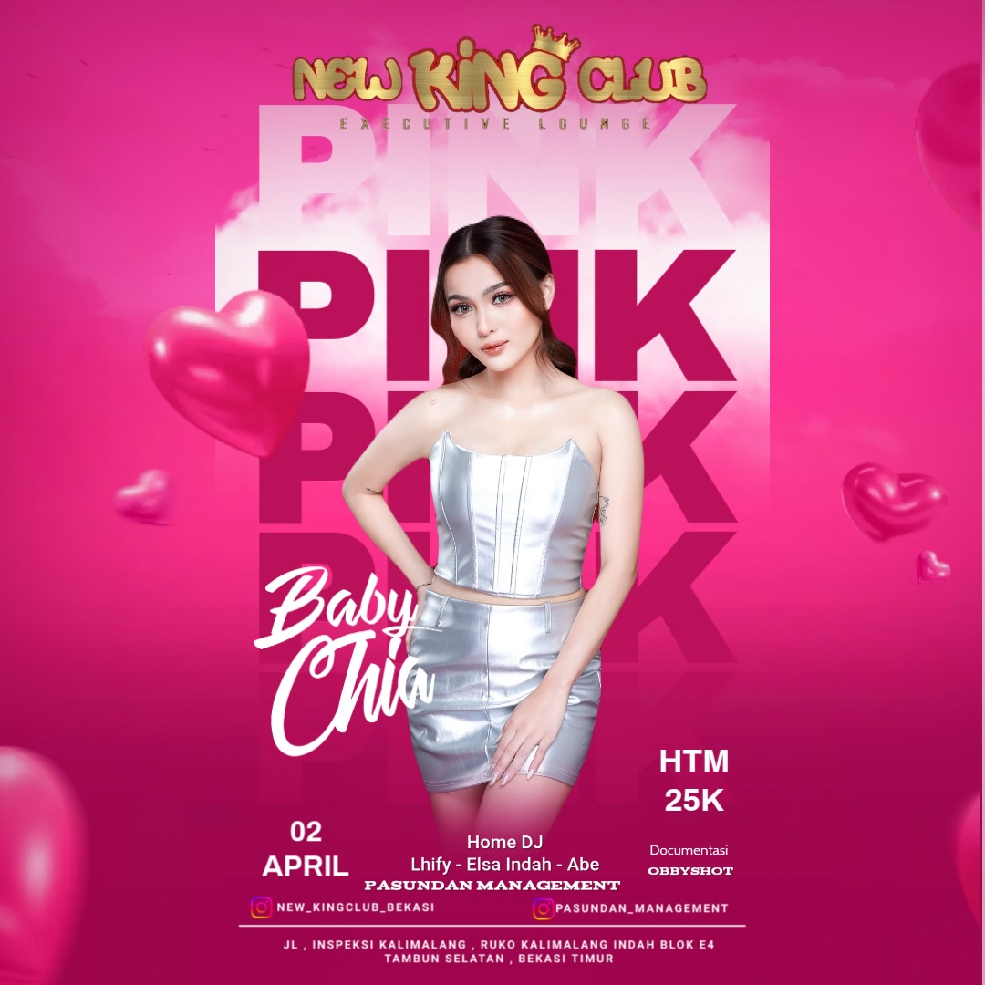 NEW KING CLUB BEKASI - PINK (BABY CHIA)
