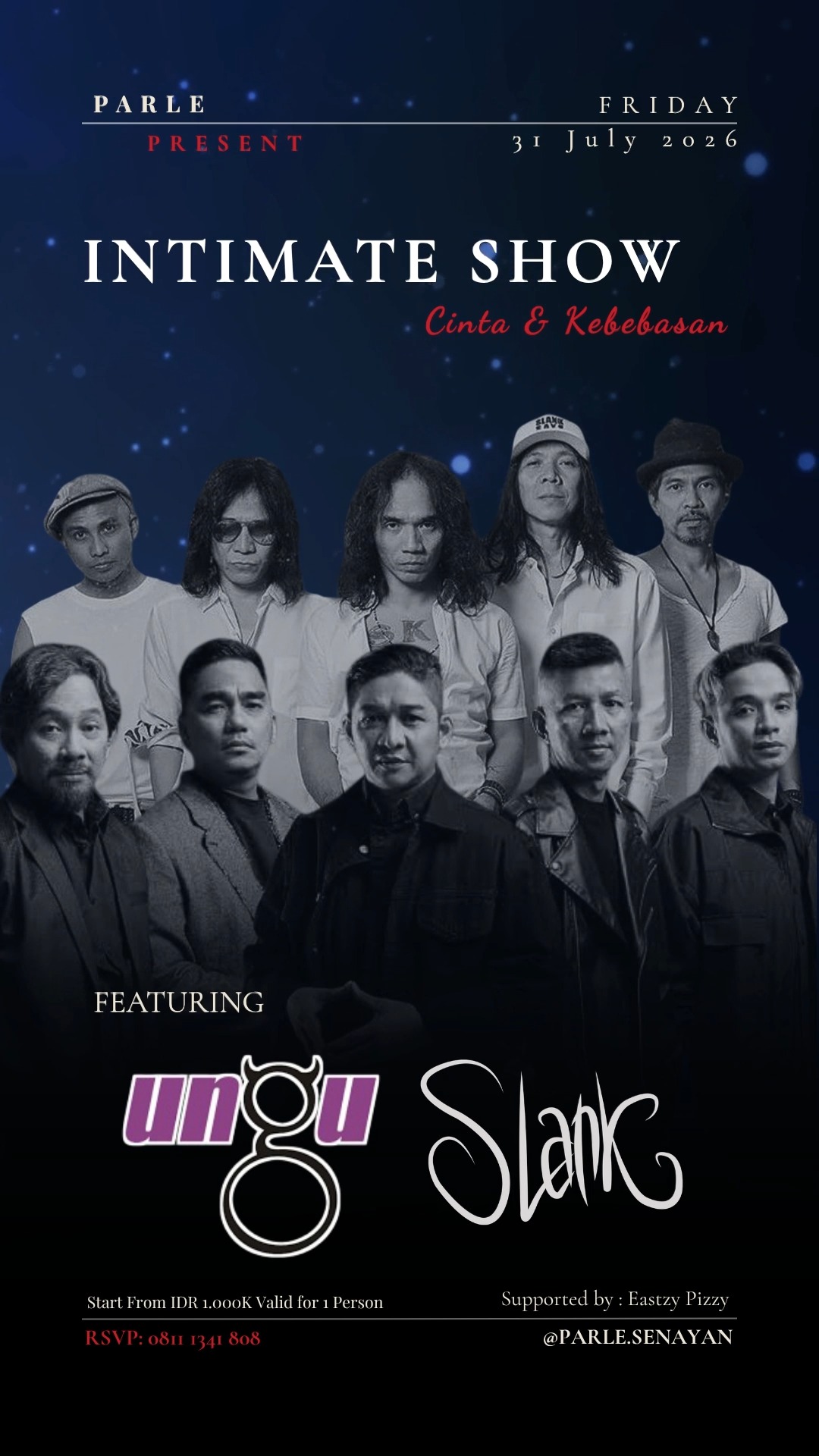 PARLE SENAYAN JAKARTA - CINTA & KEBEBASAN (UNGU & SLANK)