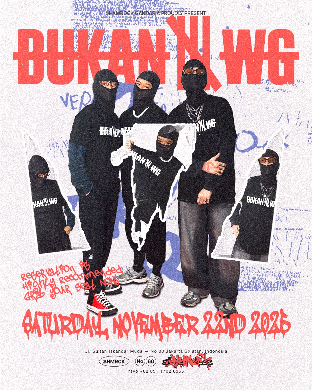 SHAMROCK GANDARIA JAKARTA - BUKAN WG