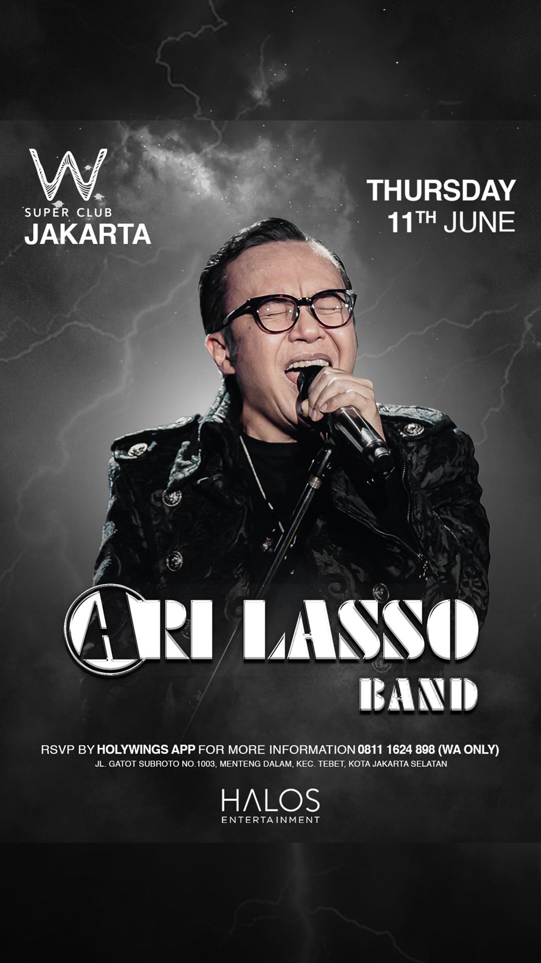 W SUPER CLUB TEBET JAKARTA - ARI LASSO BAND