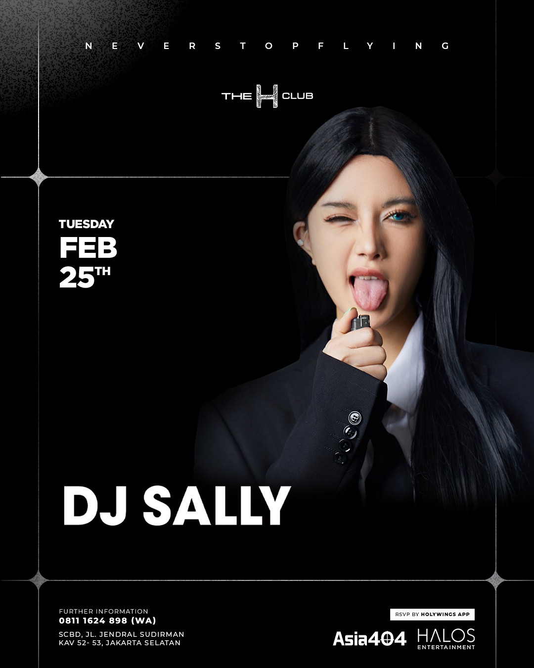 THE H CLUB SCBD JAKARTA - SALLY