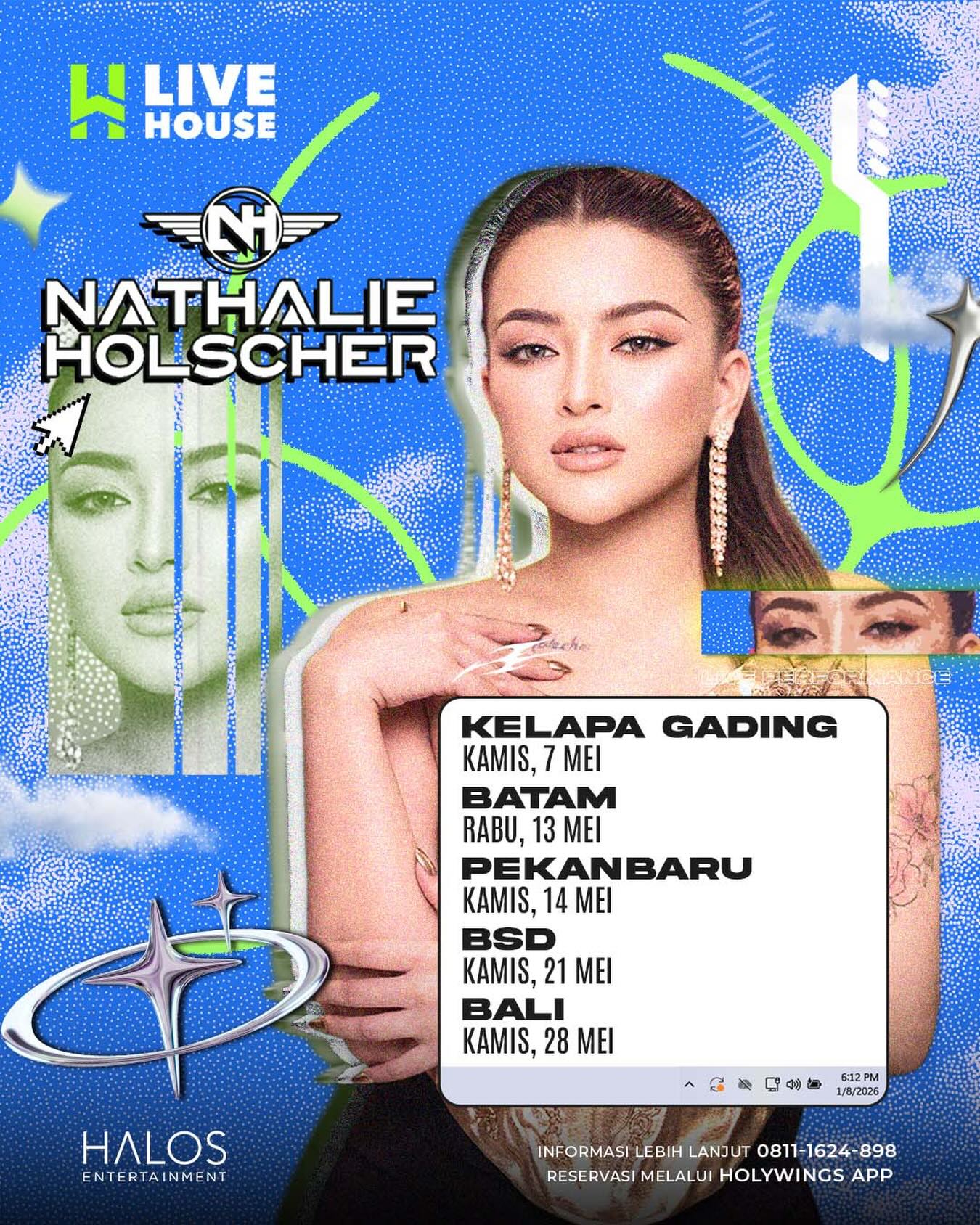 LIVEHOUSE KELAPA GADING - NATHALIE HOLSCHER