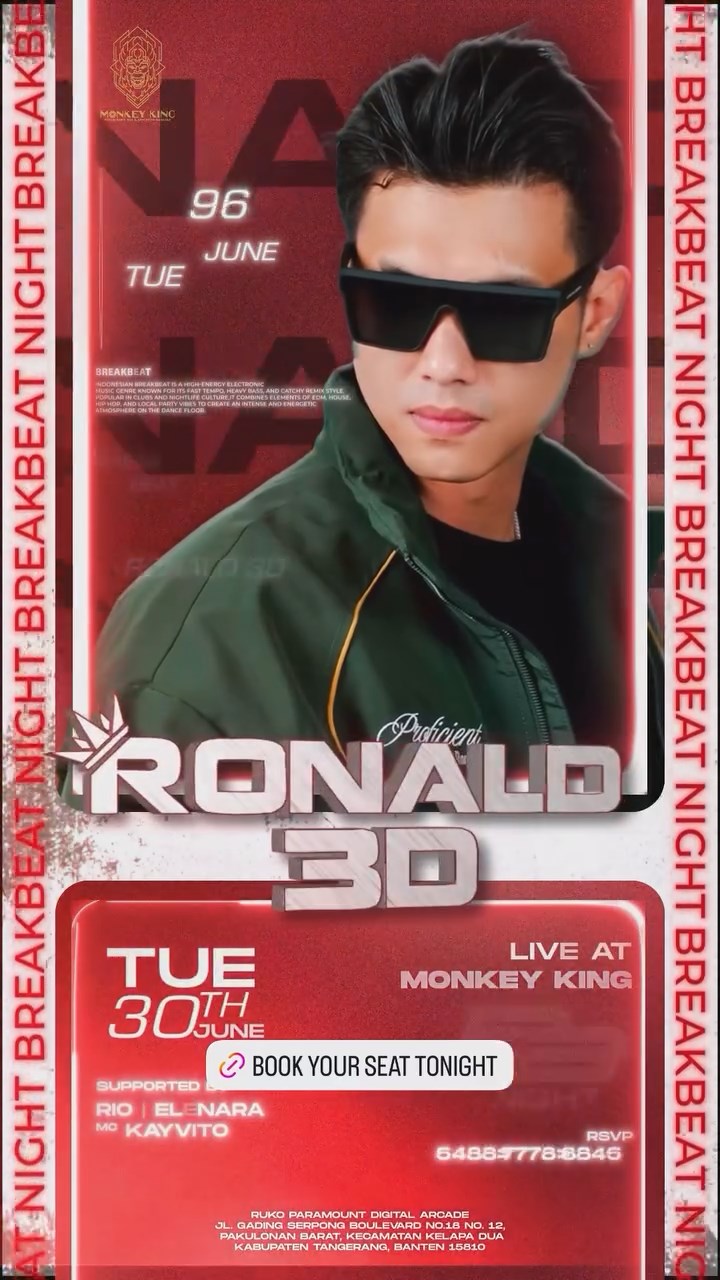 MONKEY KING BAR & LOUNGE GADING SERPONG - RONALD 3D