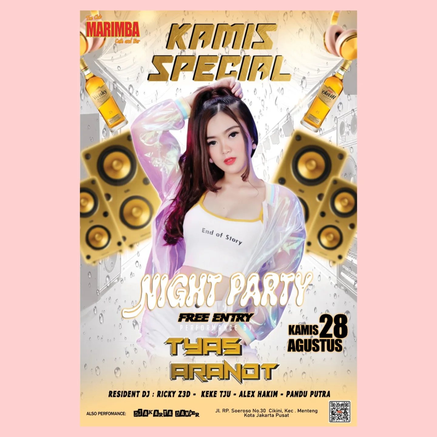 MARIMBA CLUB CIKINI - KAMIS SPECIAL NIGHT PARTY (TYAS ARANDT)