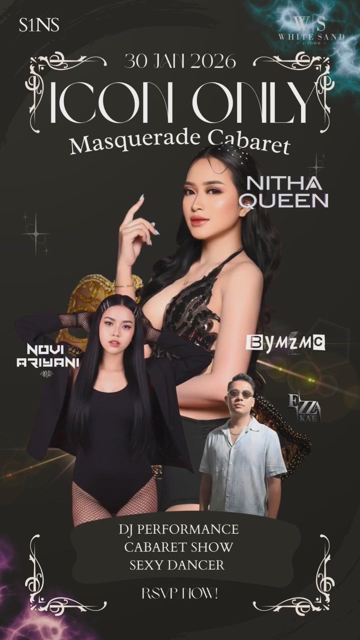 WHITE SAND KELAPA GADING JAKARTA - MASQUERADE CABARET (NITHA QUEEN & NOVI ARIYANI)