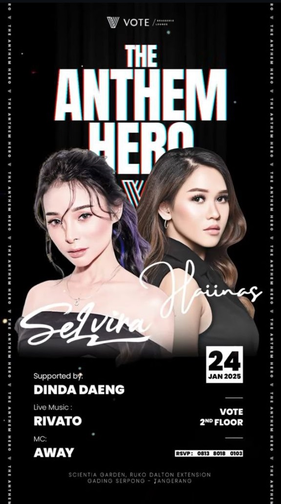 VOTE BAR GADING SERPONG - THE ANTHEM HERO