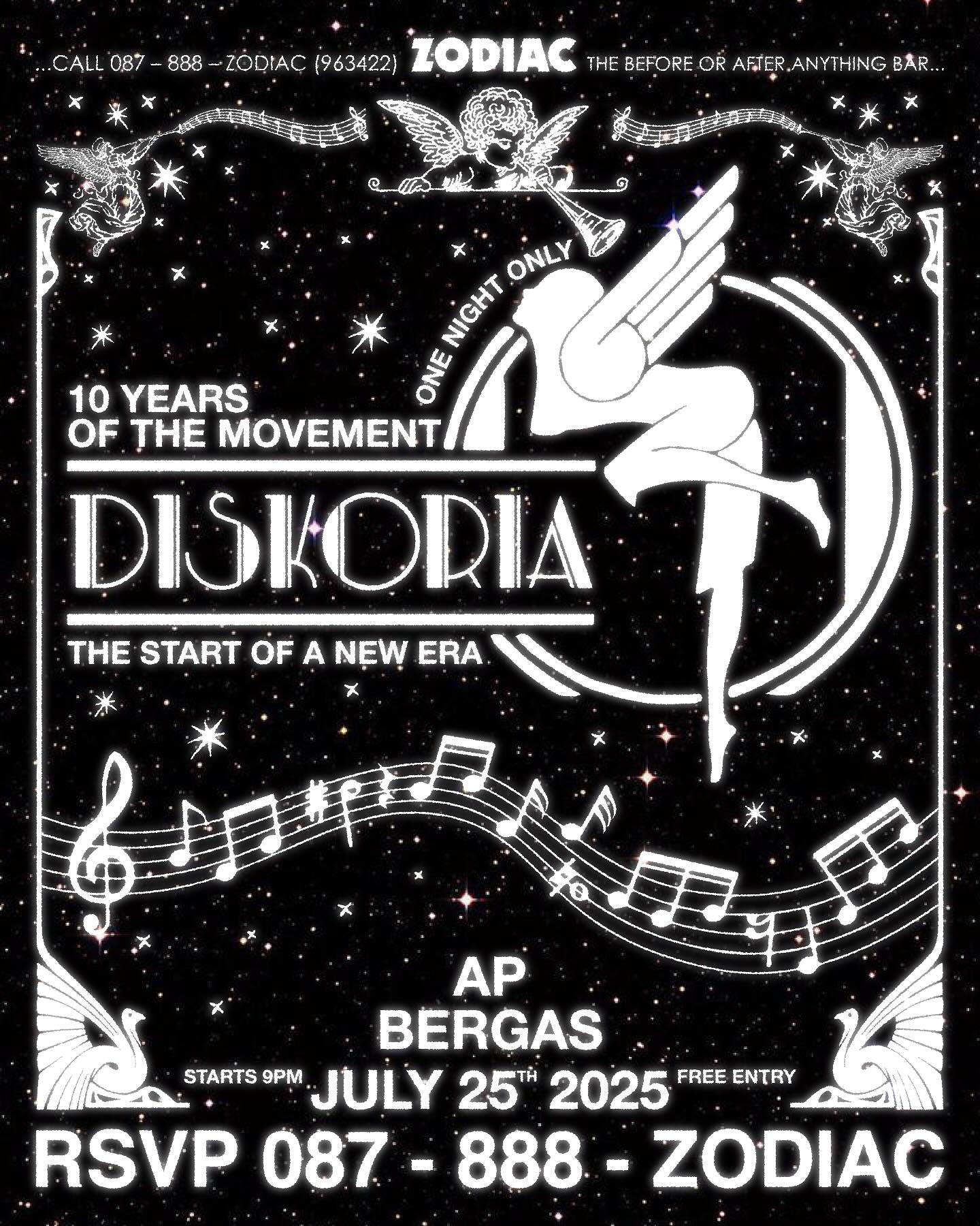 ZODIAC JAKARTA - DISKORIA "10 YEARS OF THE MOVEMENT"