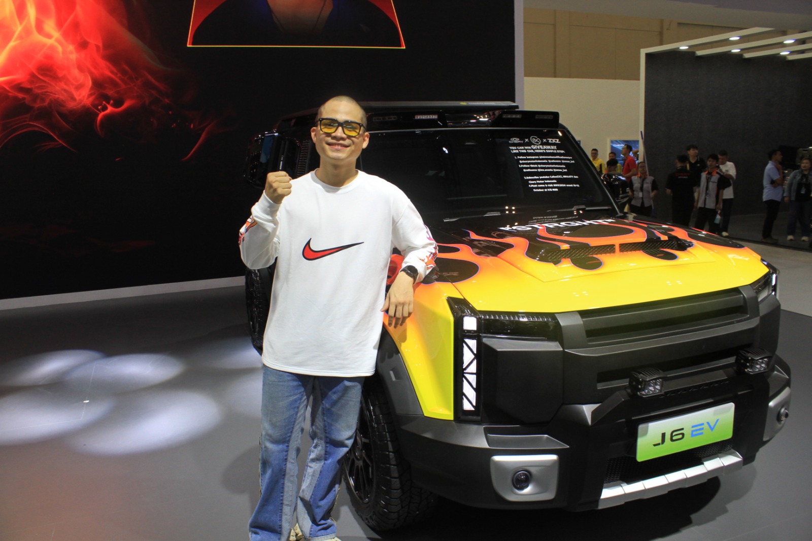 Supergiveaway Paling Gokil Tahun Ini, Chery J6 Modifikasi by Cellos ZXZ Hanya di IMX 2025