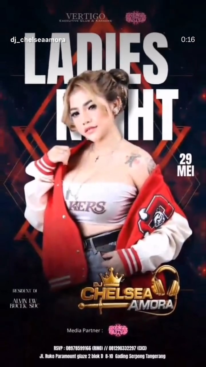 VERTIGO CLUB GADING SERPONG - LADIES NIGHT (CHELSEA AMORA)