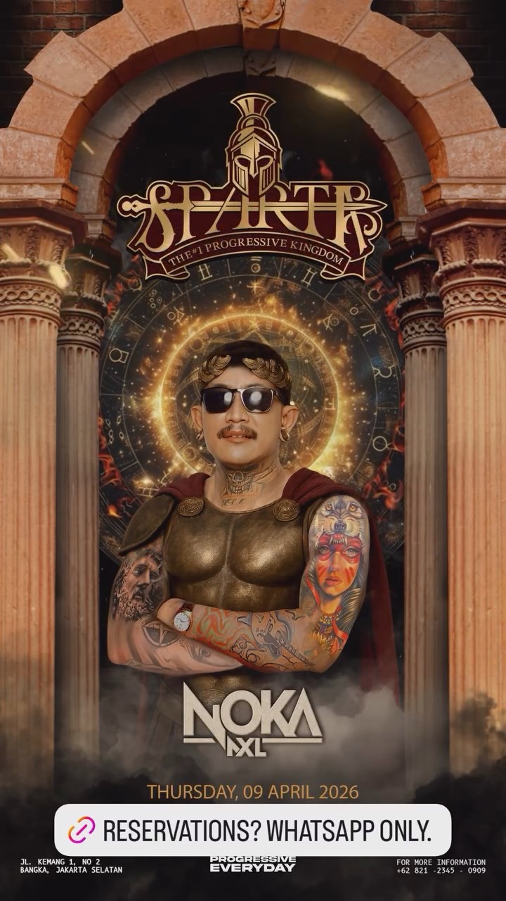 SPARTA LIVE BAR JAKARTA - NOKA AXL