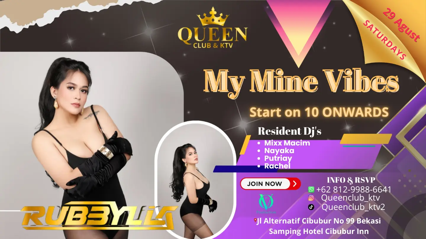 QUEEN CLUB & KTV CIBUBUR - RUBBYLIA