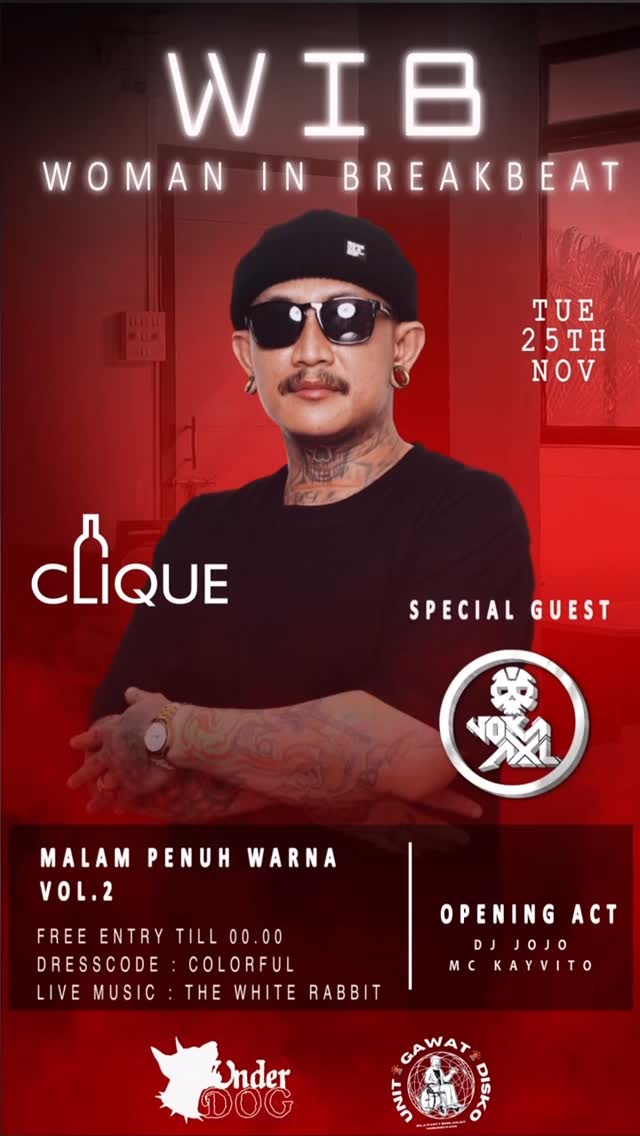 CLIQUE SPOT GADING SERPONG - WOMAN IN BREAKBEAT (NOKA AXL)