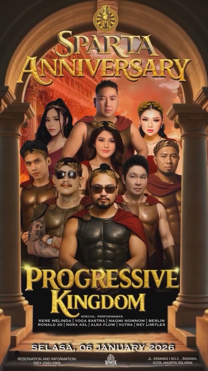 SPARTA LIVE BAR JAKARTA - FIRST ANNIVERSARY