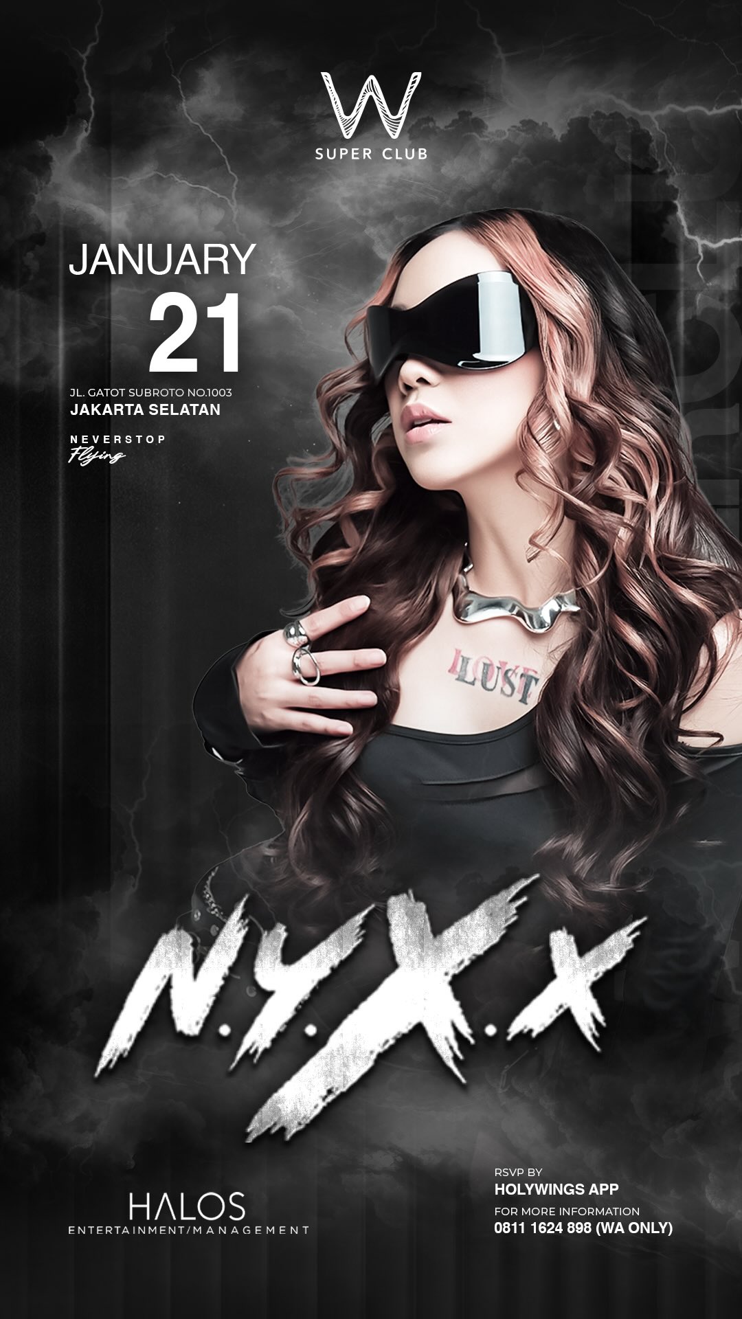 W SUPER CLUB TEBET JAKARTA - NYXX