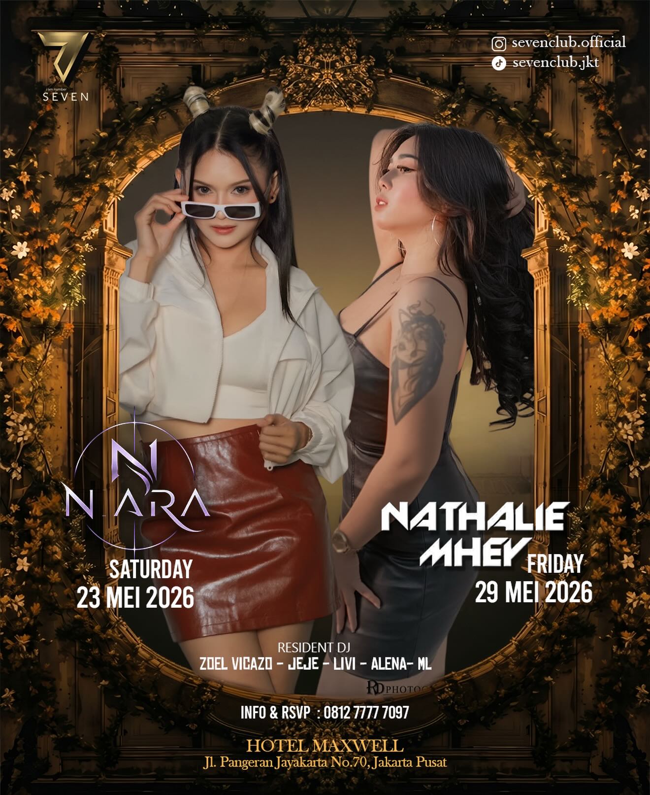 SEVEN CLUB JAKARTA - NATHALIE MHEY