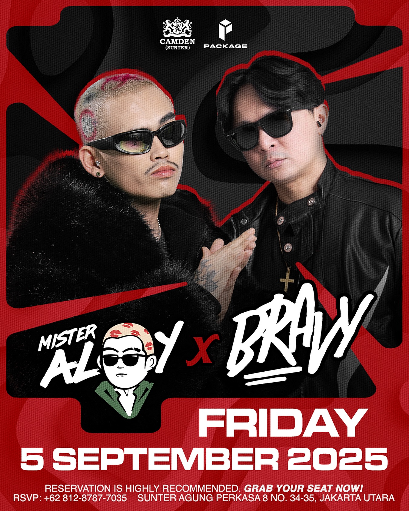 CAMDEN SUNTER JAKARTA - MISTER ALOY X BRAVY