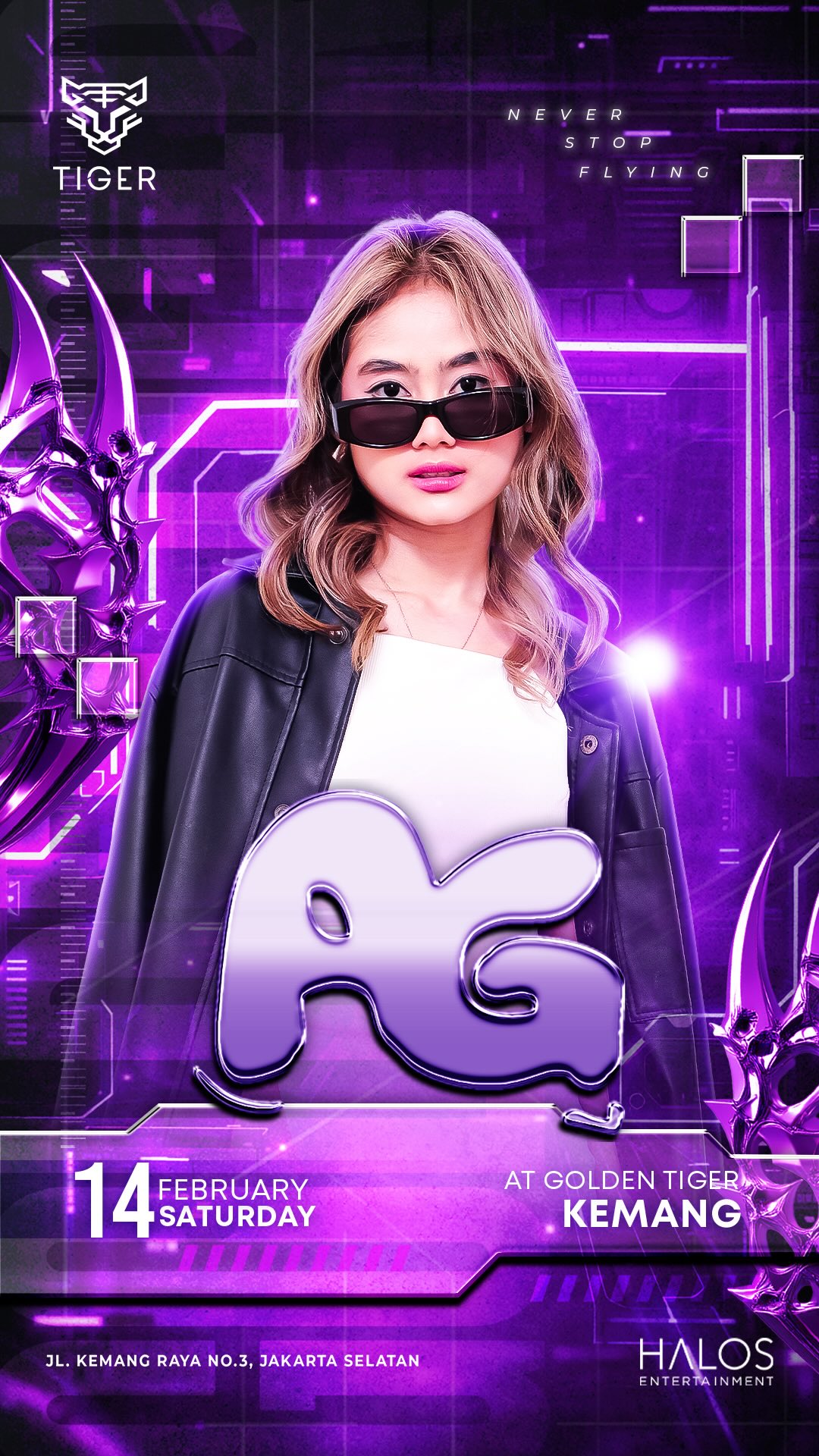 GOLDEN TIGER KEMANG JAKARTA - ANGELL GITA