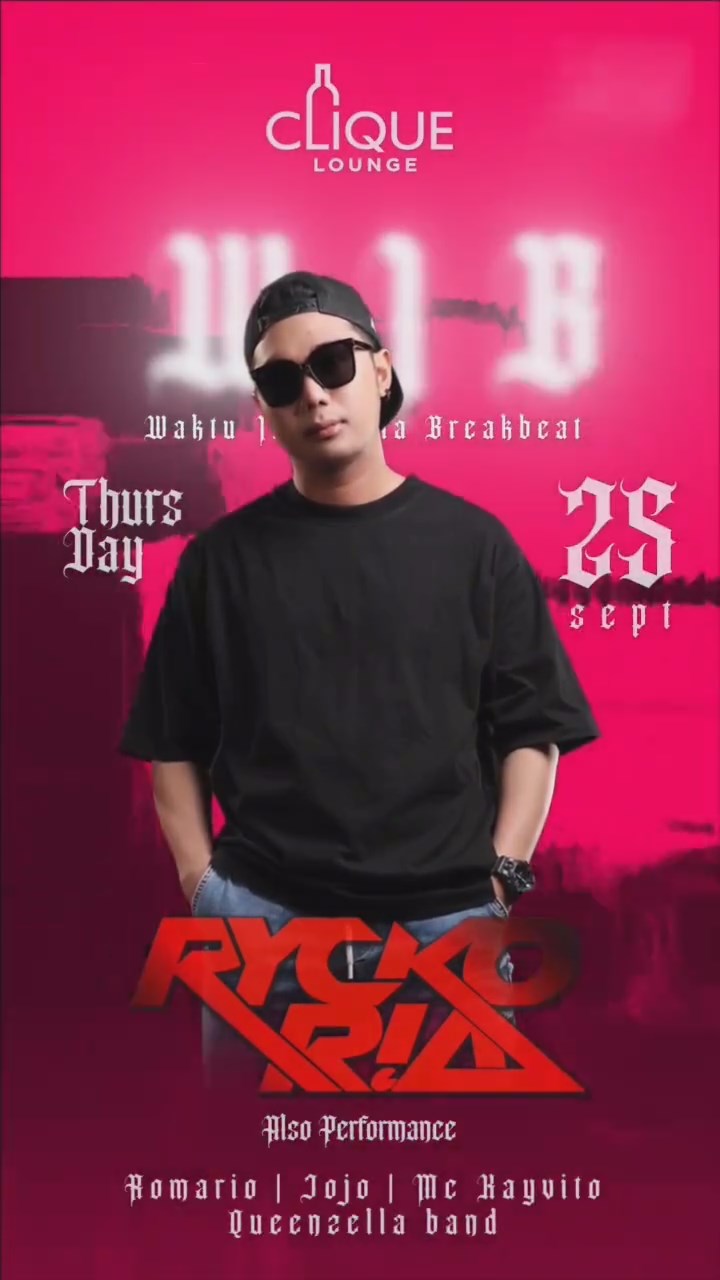 CLIQUE SPOT GADING SERPONG - WAKTU INDONESIA BREAKBEAT (RYCKO RIA)