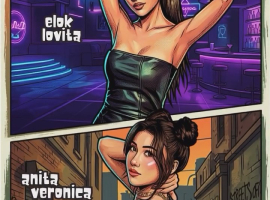 ZONA PARTY JAKARTA - ELOK LOVITA & ANITA VERONICA