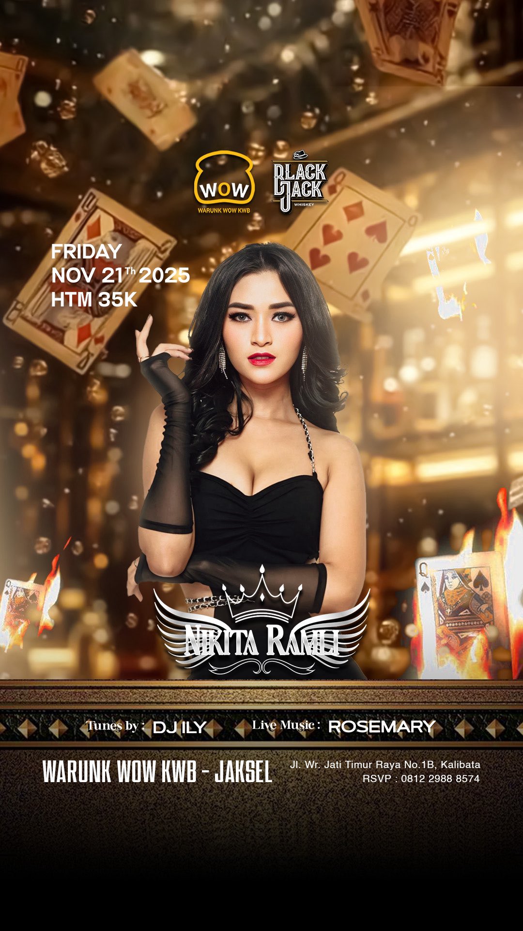 WARUNK WOW KWB JAKARTA - NIKITA RAMLI