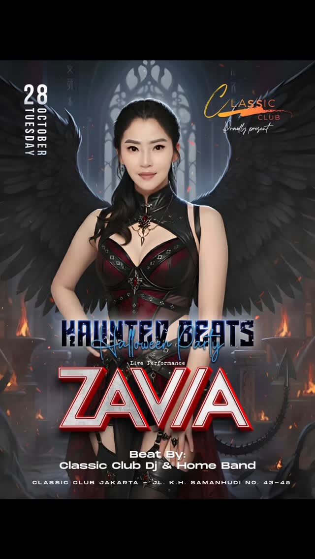 CLASSIC CLUB TERMINAL 2 JAKARTA - HAUNTED BEATS (ZAVIA)