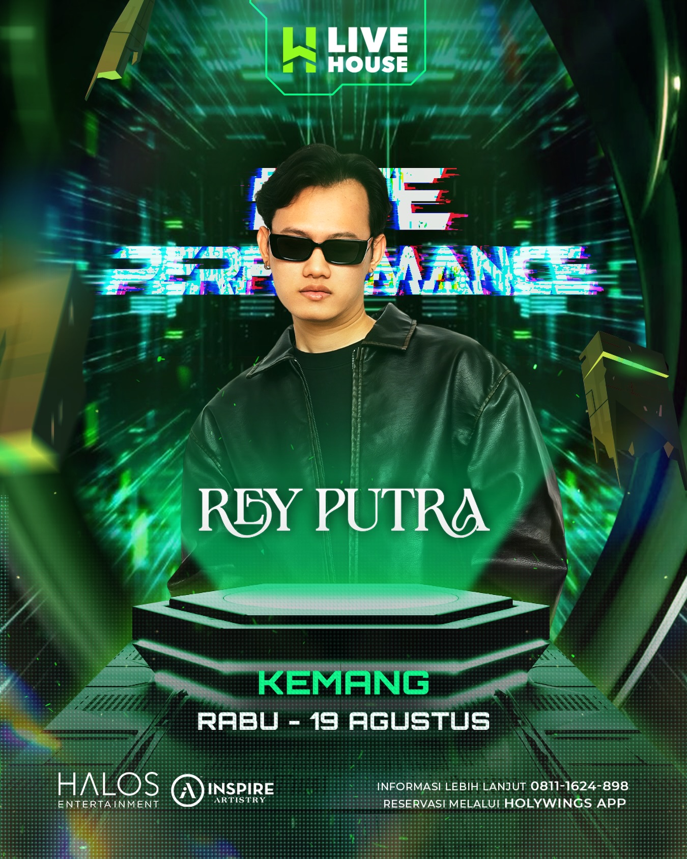 LIVEHOUSE KEMANG - REY PUTRA