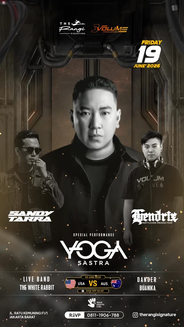 THE RANGI SIGNATURE JAKARTA - FLIRTY FRIDAY (YOGA SASTRA)
