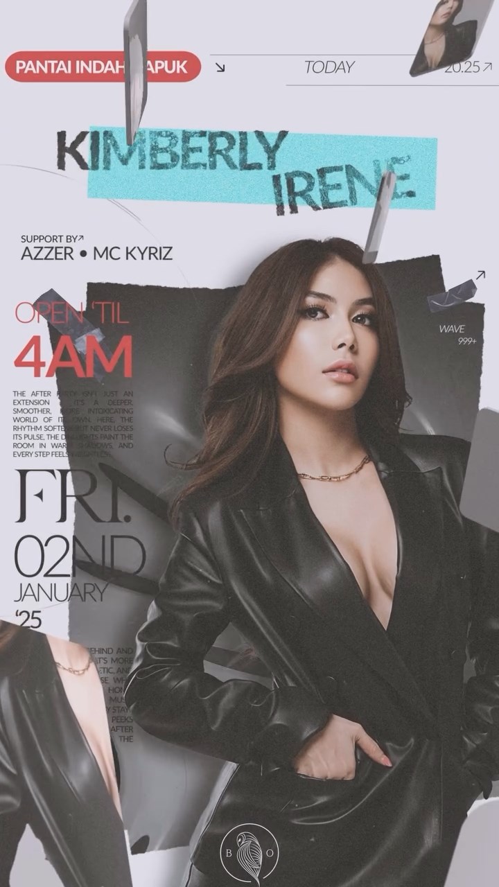 BLACK OWL PANTAI INDAH KAPUK - KIMBERLY IRENE