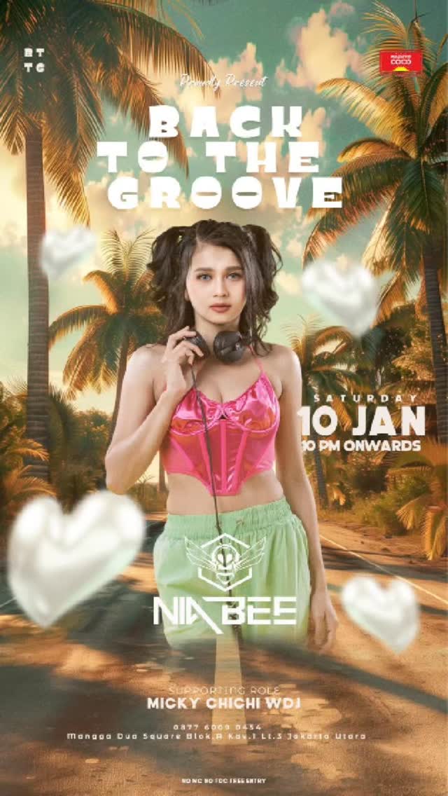 MAESTRO COCO MANGGA DUA JAKARTA - BACK TO THE GROOVE (NIA BEE)