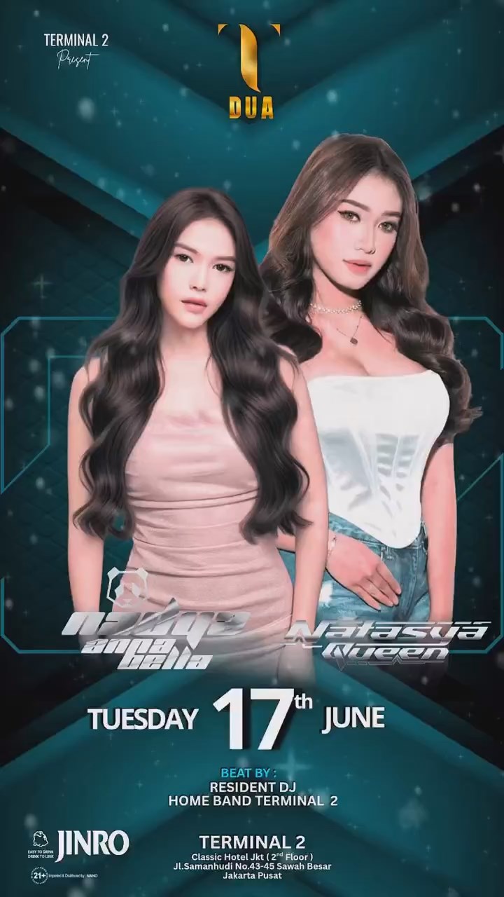 CLASSIC CLUB TERMINAL 2 JAKARTA - NADYA ANNABELLA & NATASYA QUEEN