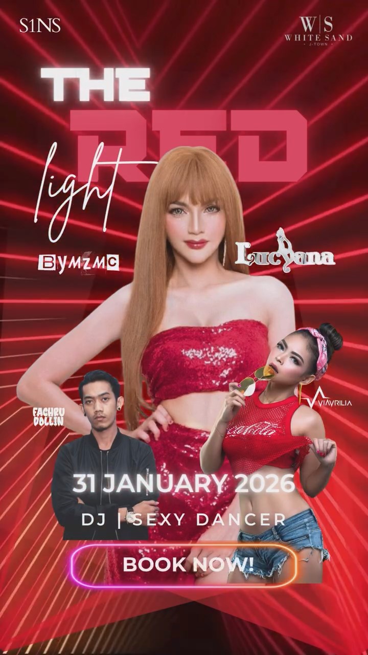 WHITE SAND KELAPA GADING JAKARTA - THE RED LIGHT (LUCYANA & VIAVRILIA)