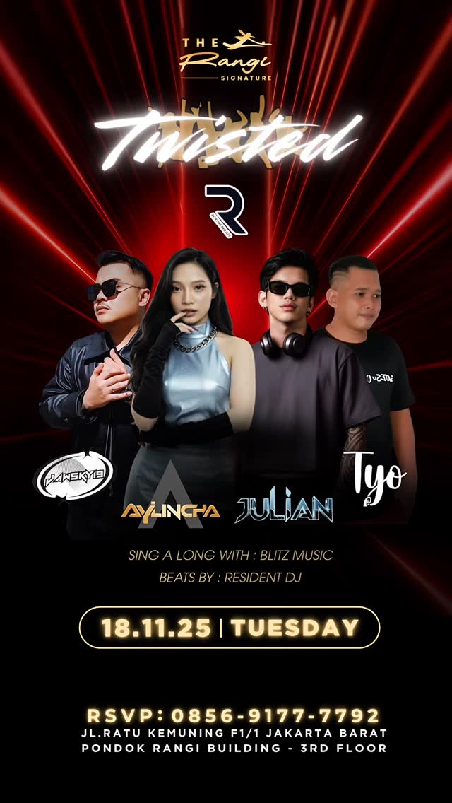 THE RANGI SIGNATURE JAKARTA - TWISTED